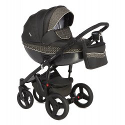 D41 - Детская коляска Adamex Monte Carbon 3 в 1